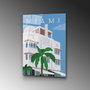 Wallity Cuadro Decorativo de Vidrio Templado Multicolor 30 x 45 cm